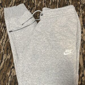 Nike men’s Light Gray Joggers